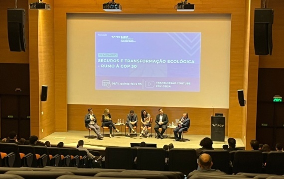 FGV promove debate sobre Seguros e Transformação Ecológica