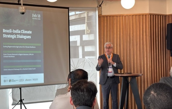 Pesquisador da FGV participa do Mumbai Climate Week na India